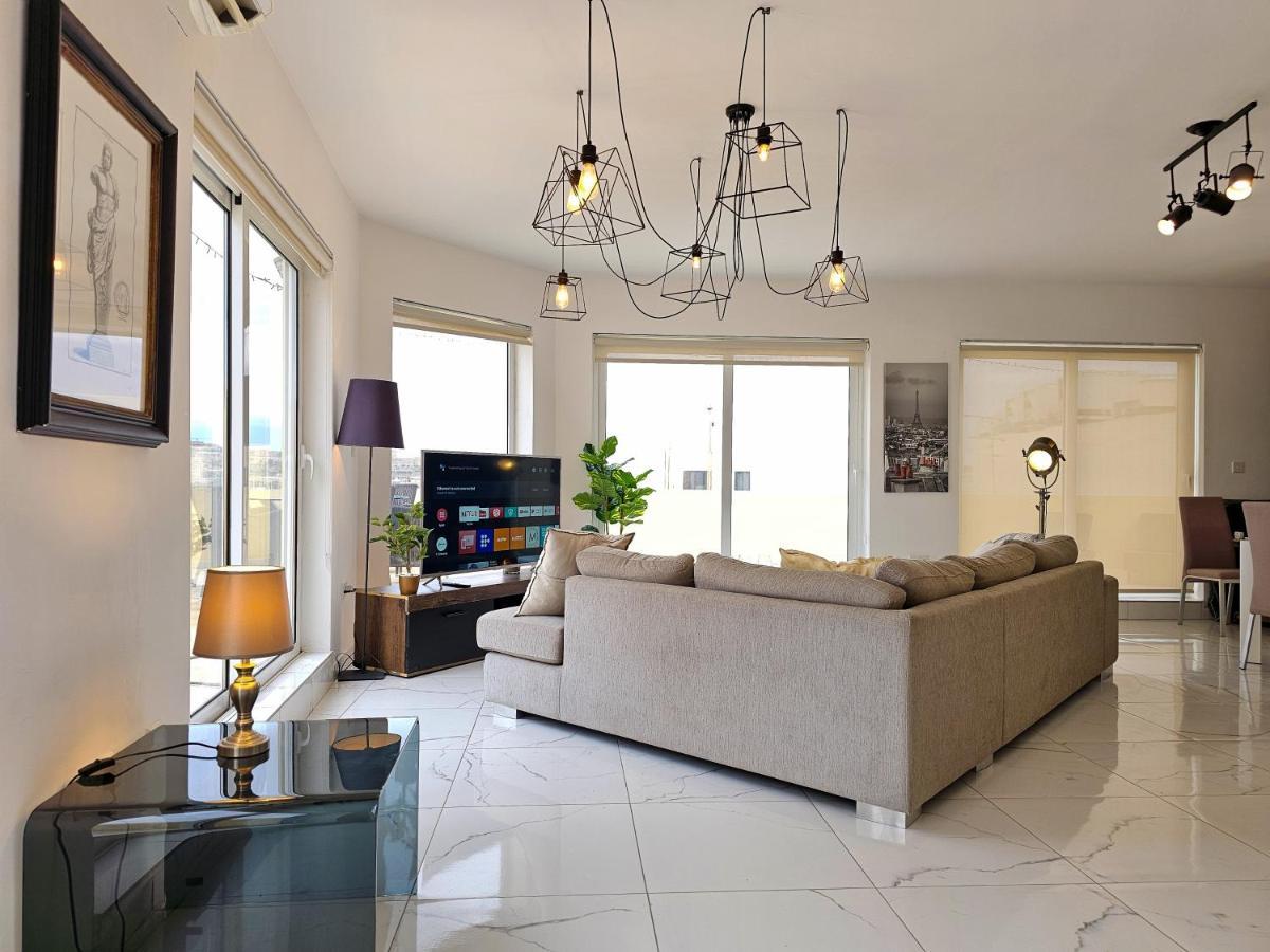 Mive Luxury Sea View Penthouse Apartment Gzira Екстериор снимка