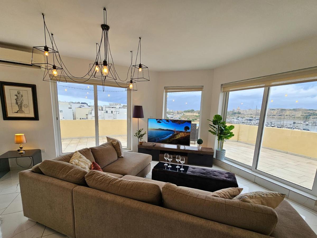 Mive Luxury Sea View Penthouse Apartment Gzira Екстериор снимка